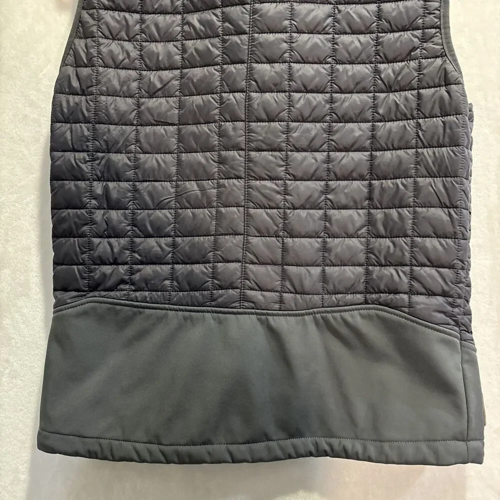 Little Donkey Andy Men's Size Small Sleeveless Quilted Puffer Vest Full Zip Grey